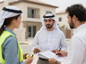 معاينة موقع بناء في الأحمدي قبل تقديم عرض السعر معاينة موقع بناء في الأحمدي قبل تقديم عرض السعر