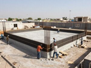 مقاول بناء الفنيطيس ينفذ أساسات فيلا مقاول بناء الفنيطيس ينفذ أساسات فيلا