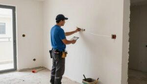 مقاول ترميم منازل الفنيطيس يعالج جداراً متضرراً مقاول ترميم منازل الفنيطيس يعالج جداراً متضرراً
